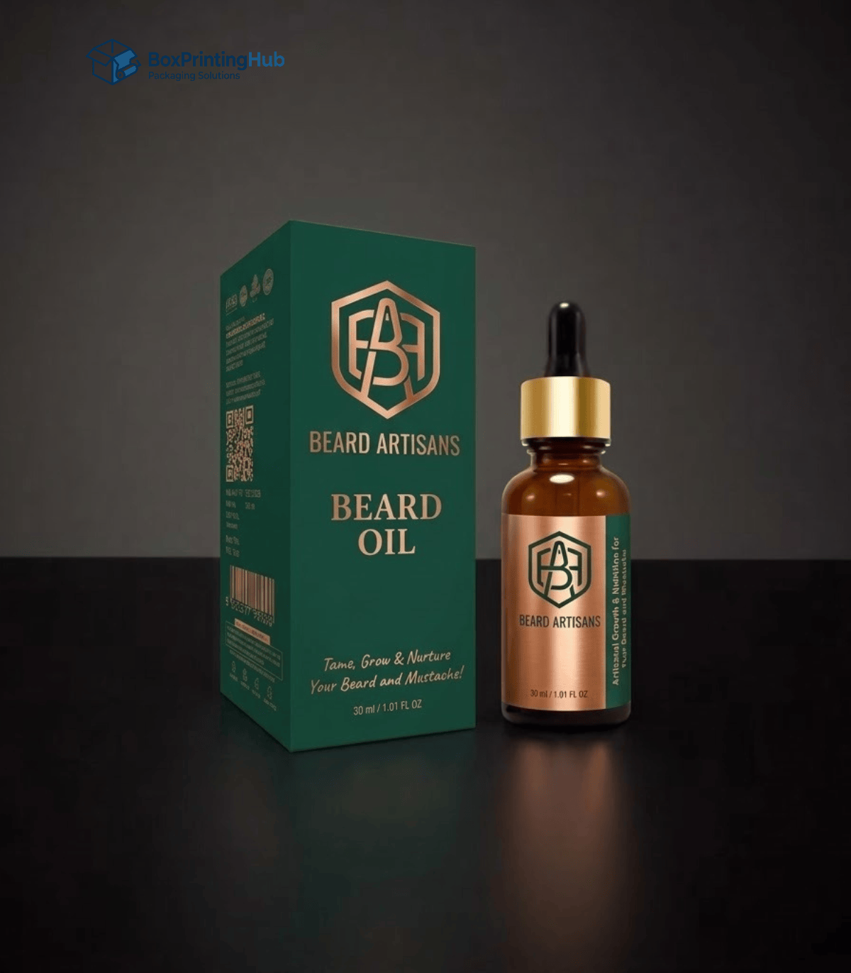 Custom Beard Oil Boxes — image 2