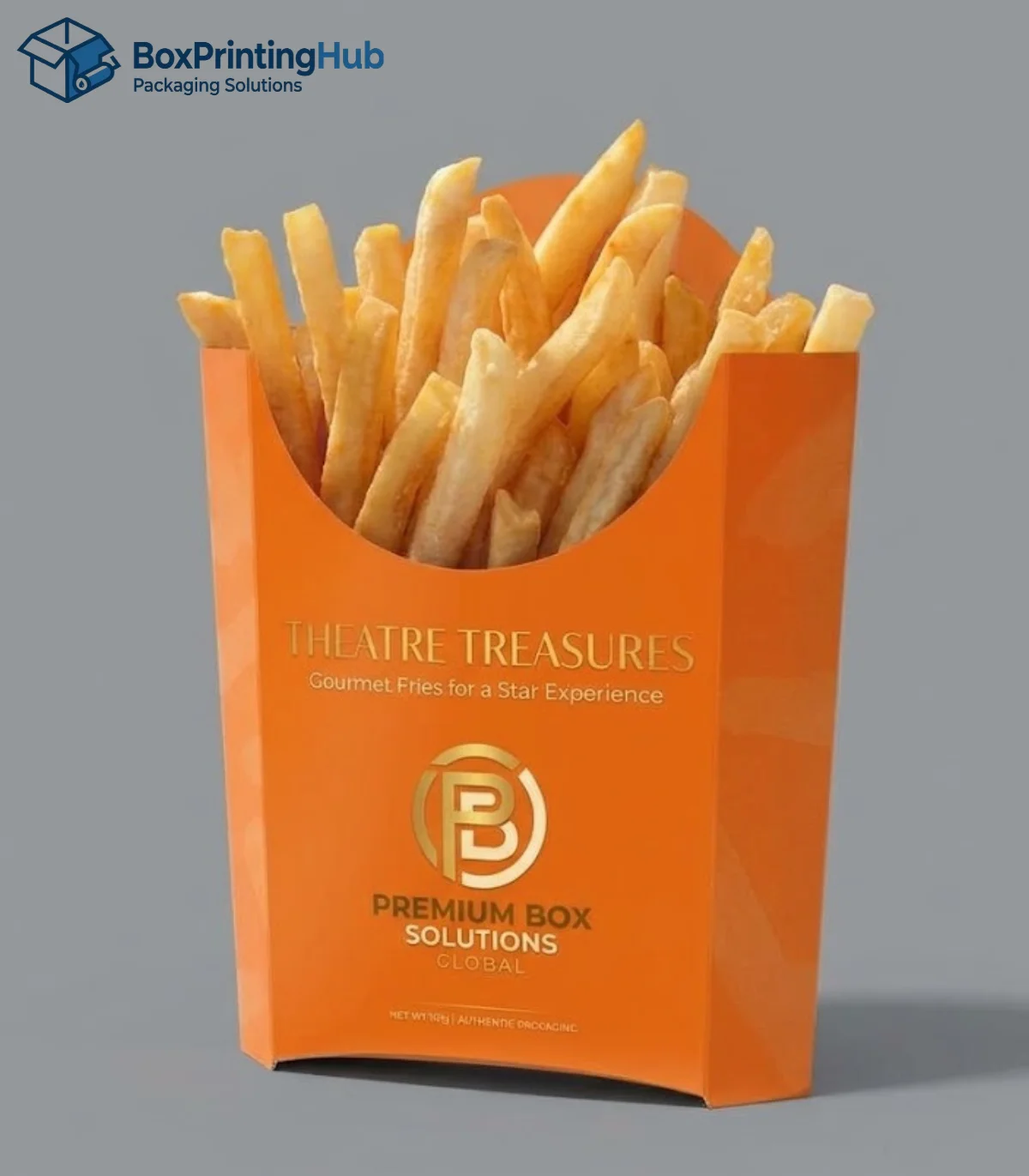 Custom fries boxes