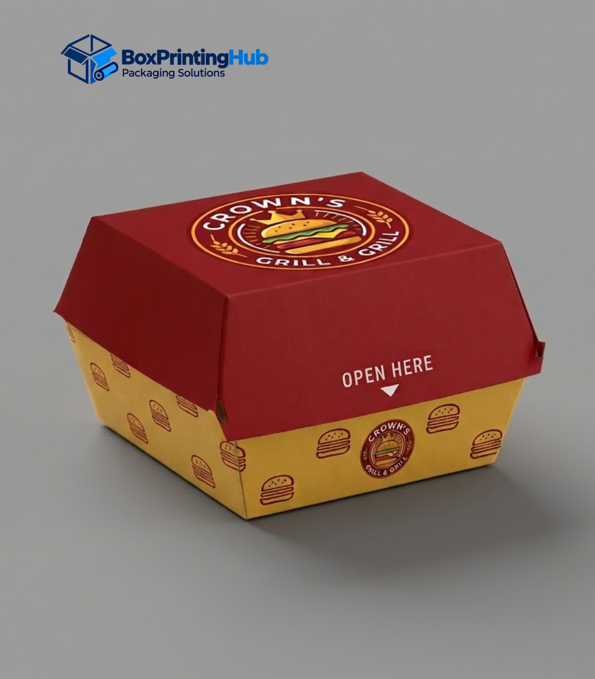 Custom Burger Boxes