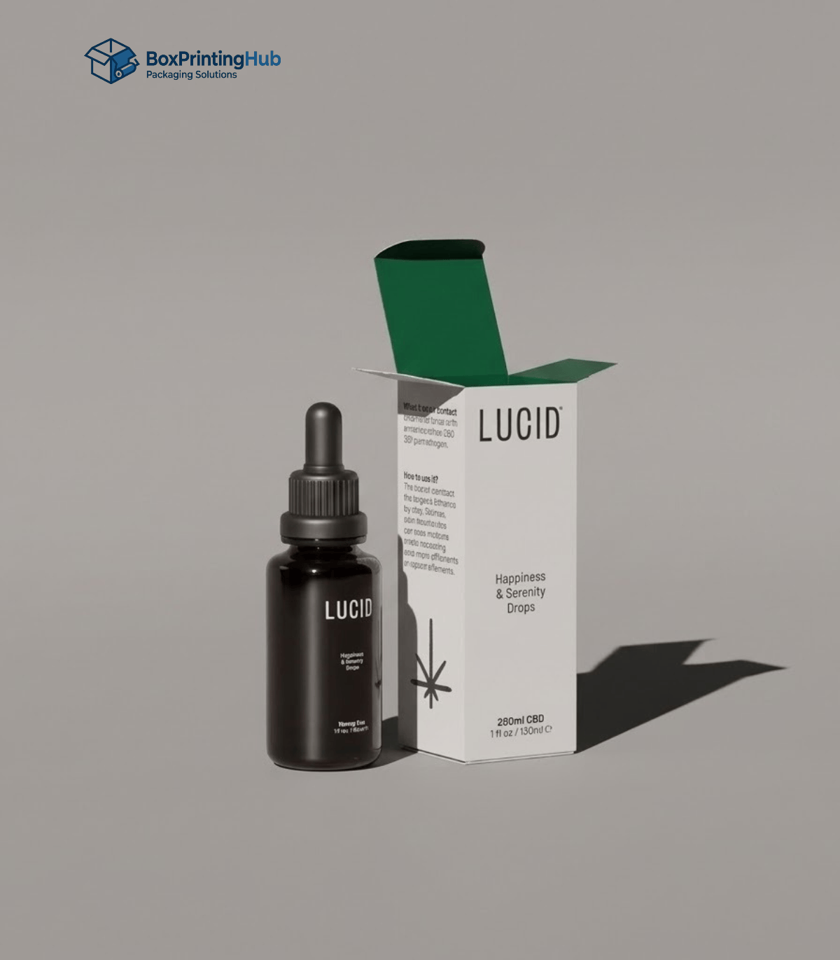 Tincture oil box
