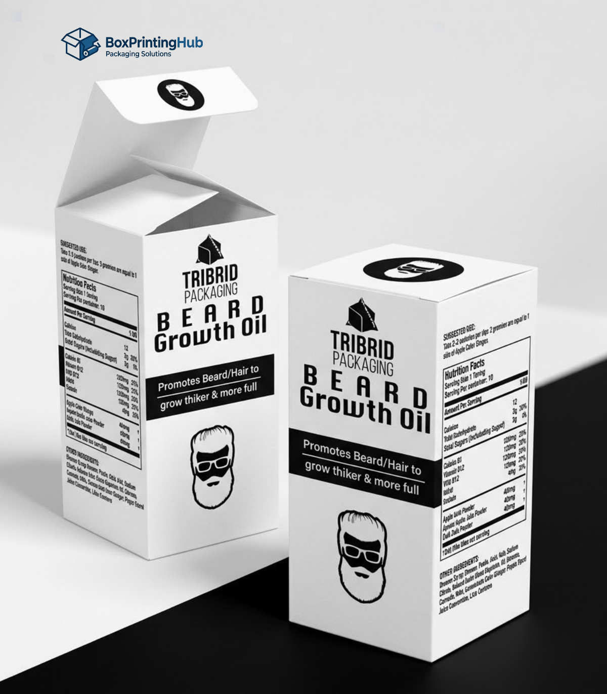 Custom Beard Oil Boxes — image 3