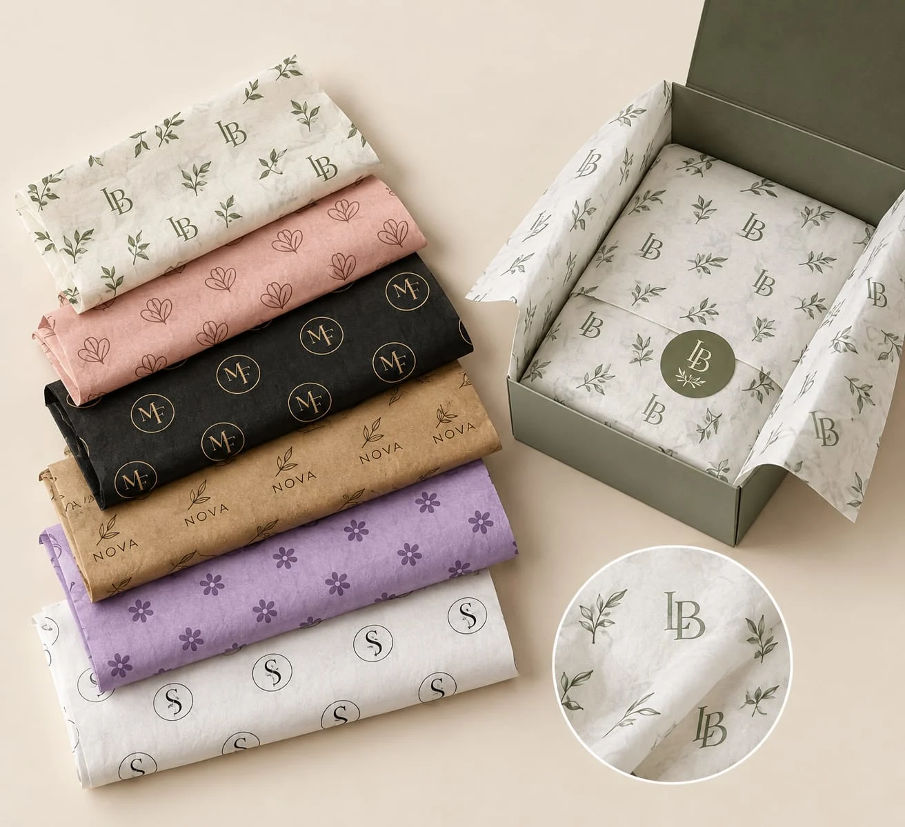 Custom Tissue Papers
