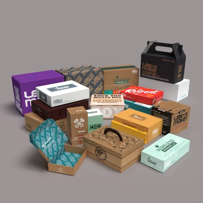 Custom mailer boxes with premium printing, durable packaging materials, and branded shipping designs for e-commerce and retail businesses.
