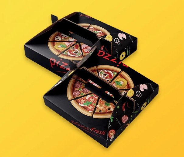 Custom Pizza Boxes with Logo Printing for Restaurants and Pizzerias in the USA and UK
