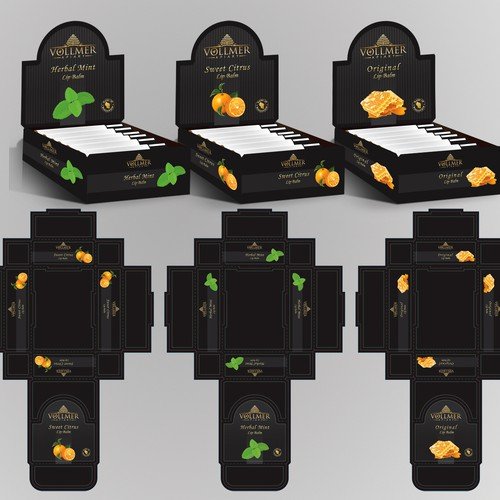 Custom lip balm boxes for branded cosmetic packaging in USA