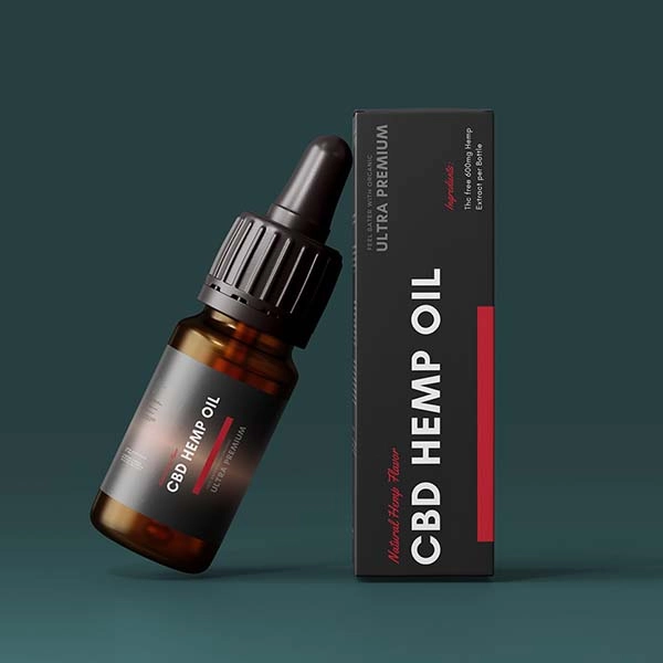 Custom tincture oil boxes with branded packaging for oil bottles